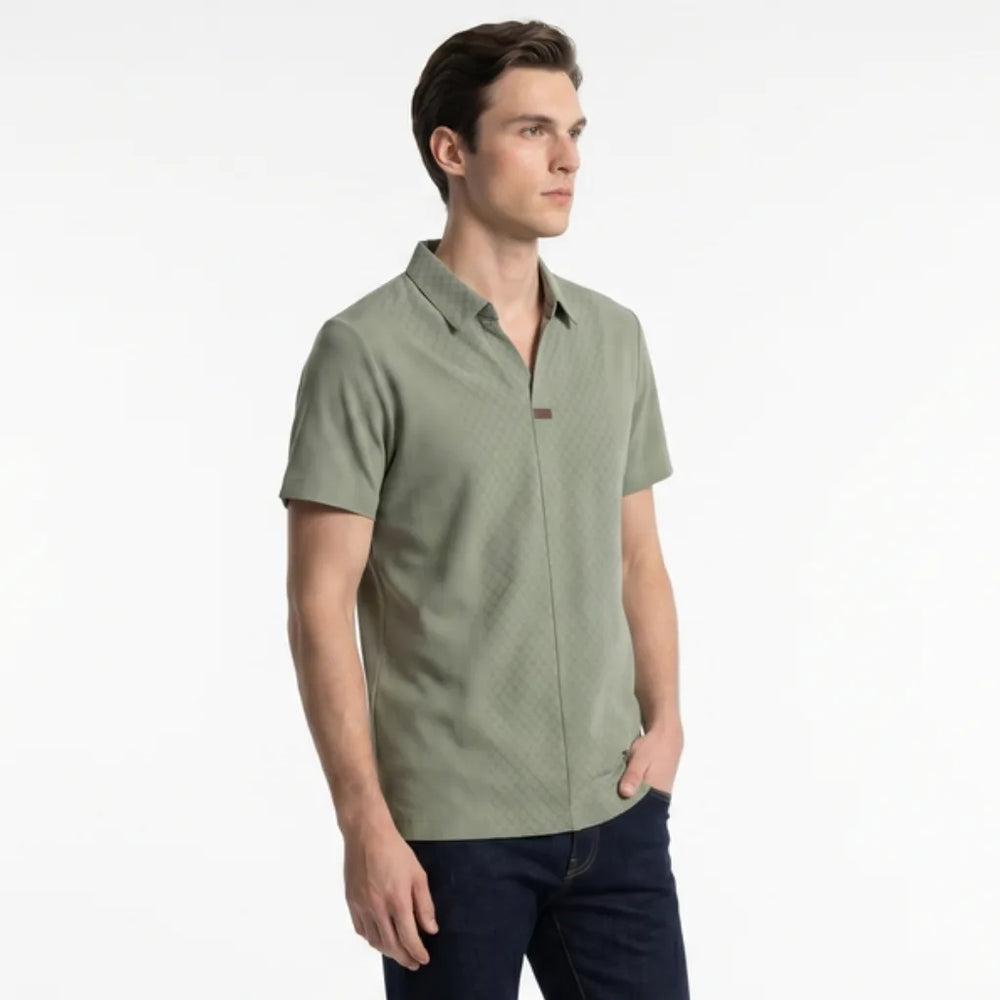 Men's Arobellio V-Neck Polo Shirt