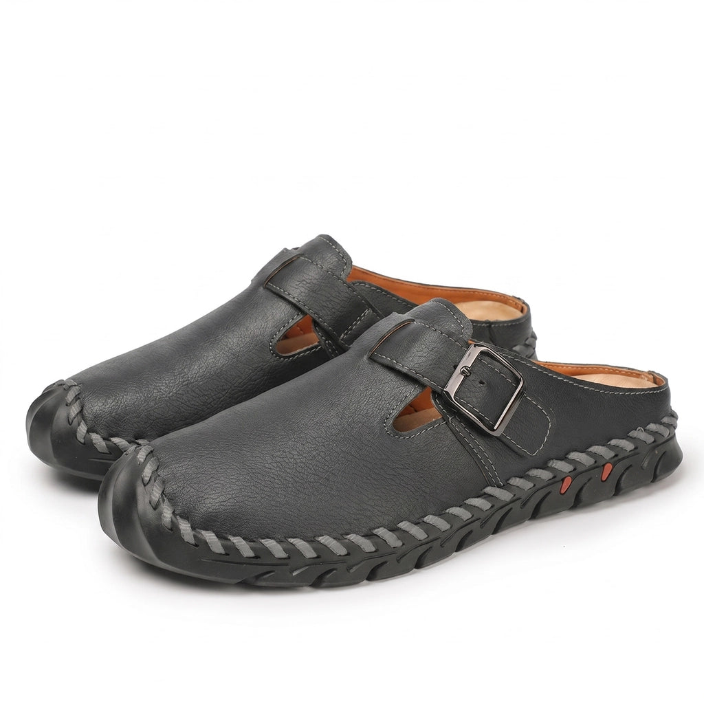 Avery Miller Woven Mules - Color:Black;Size:36
