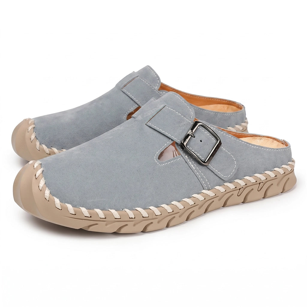 Avery Miller Woven Mules - Color:Lake Blue;Size:36