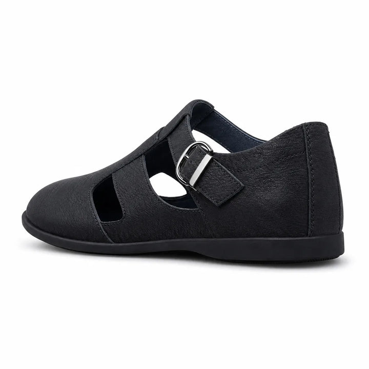 Standard Sizing Barnett Leather Cut-Out Loafers 2