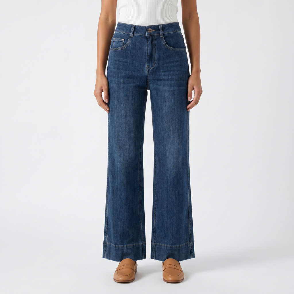 Kaia Cotton Flare Jeans