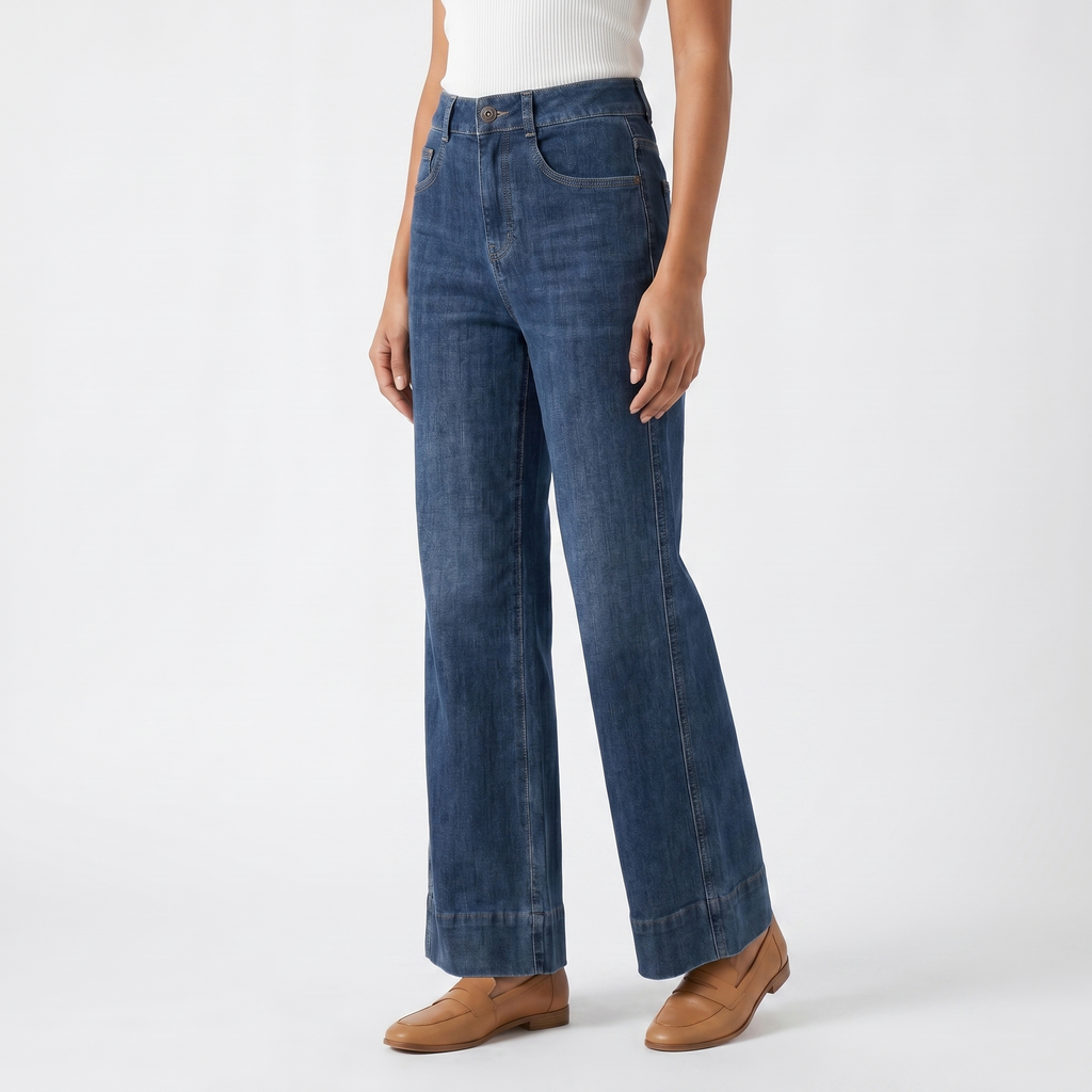 Kaia Cotton Flare Jeans
