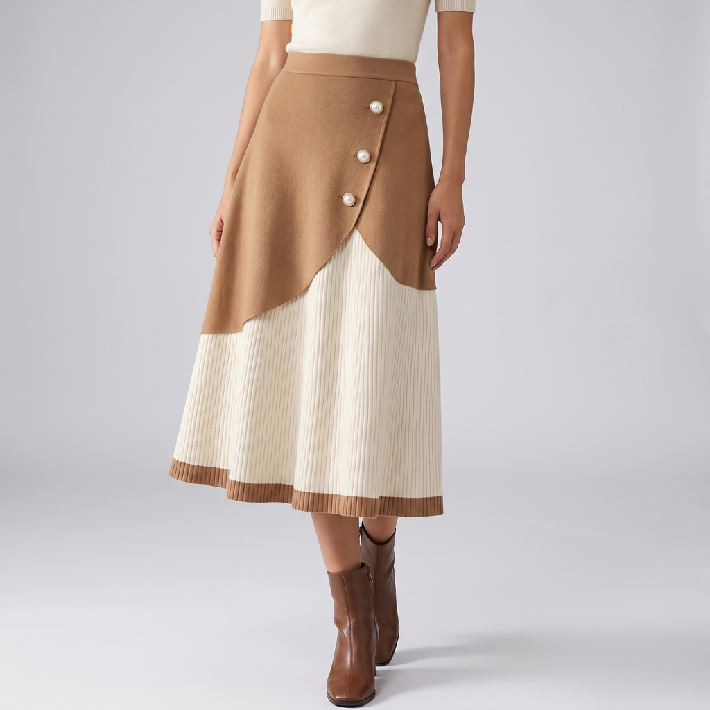 Sienna Knit A-Line Skirt