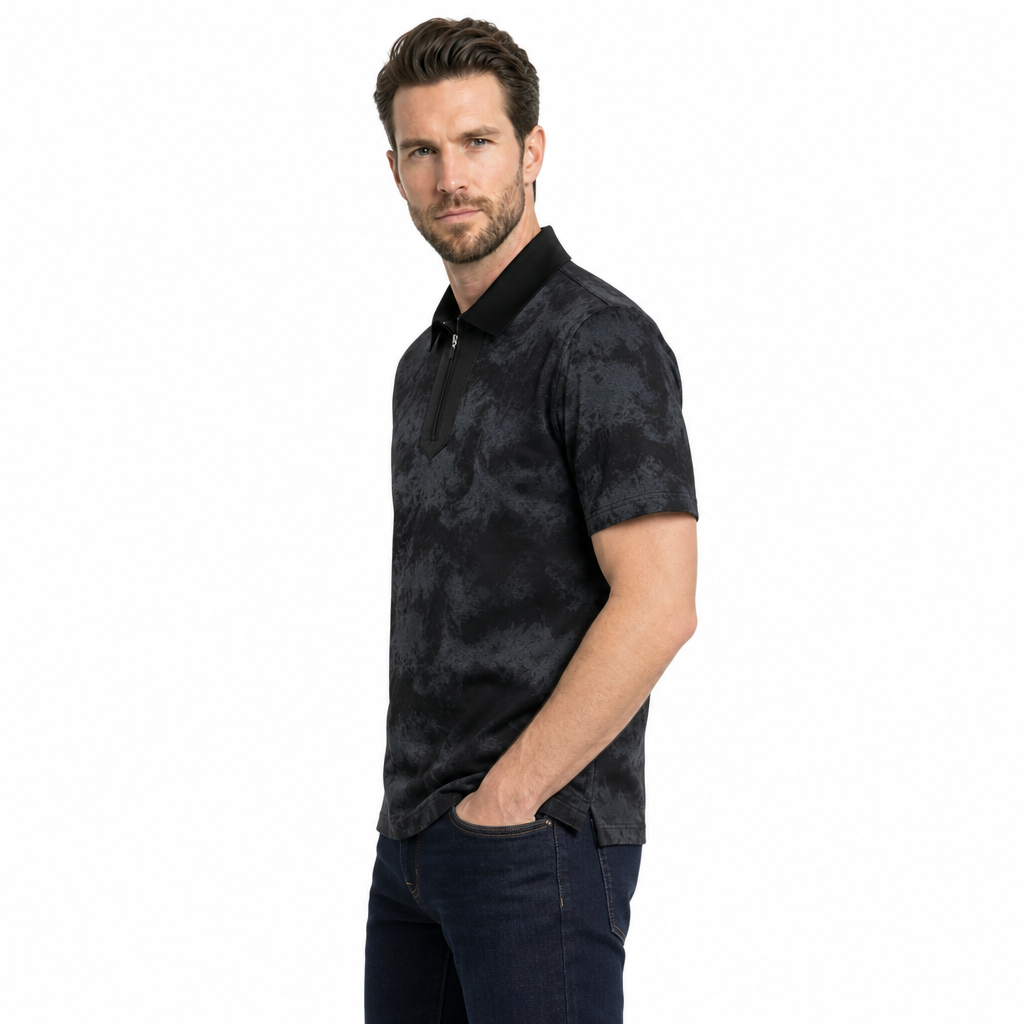 Charles Weston Quarter-Zip Polo