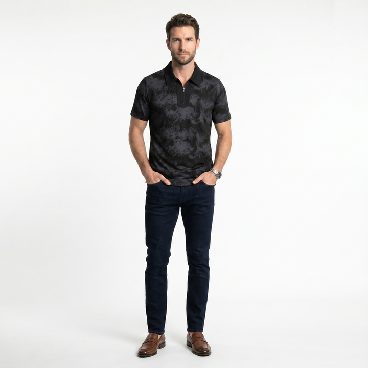 Charles Weston Quarter-Zip Polo