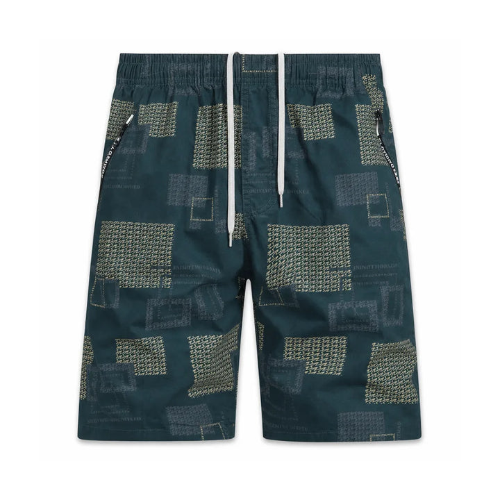 Benjamin Cargo Shorts - Color:Dark Green;Size:M