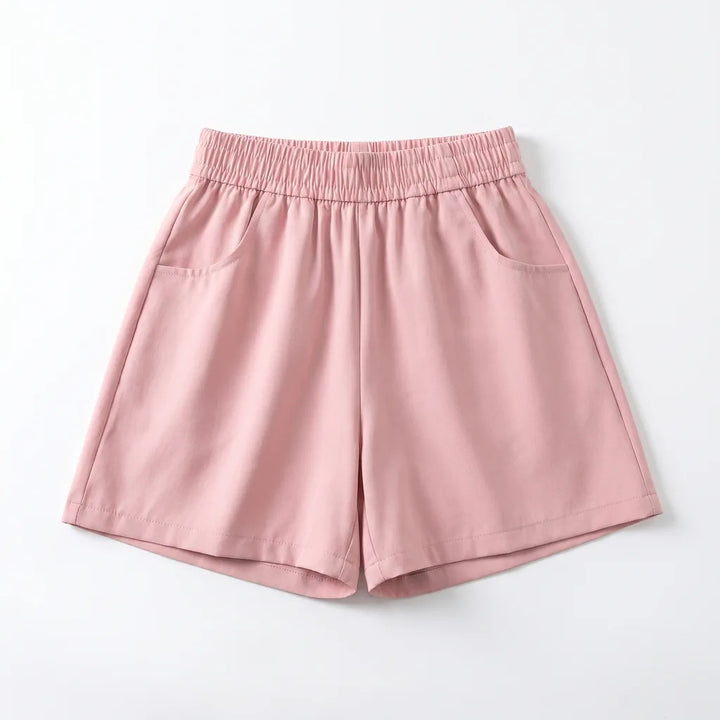 Women's Pink Benton High Waist Cargo Shorts