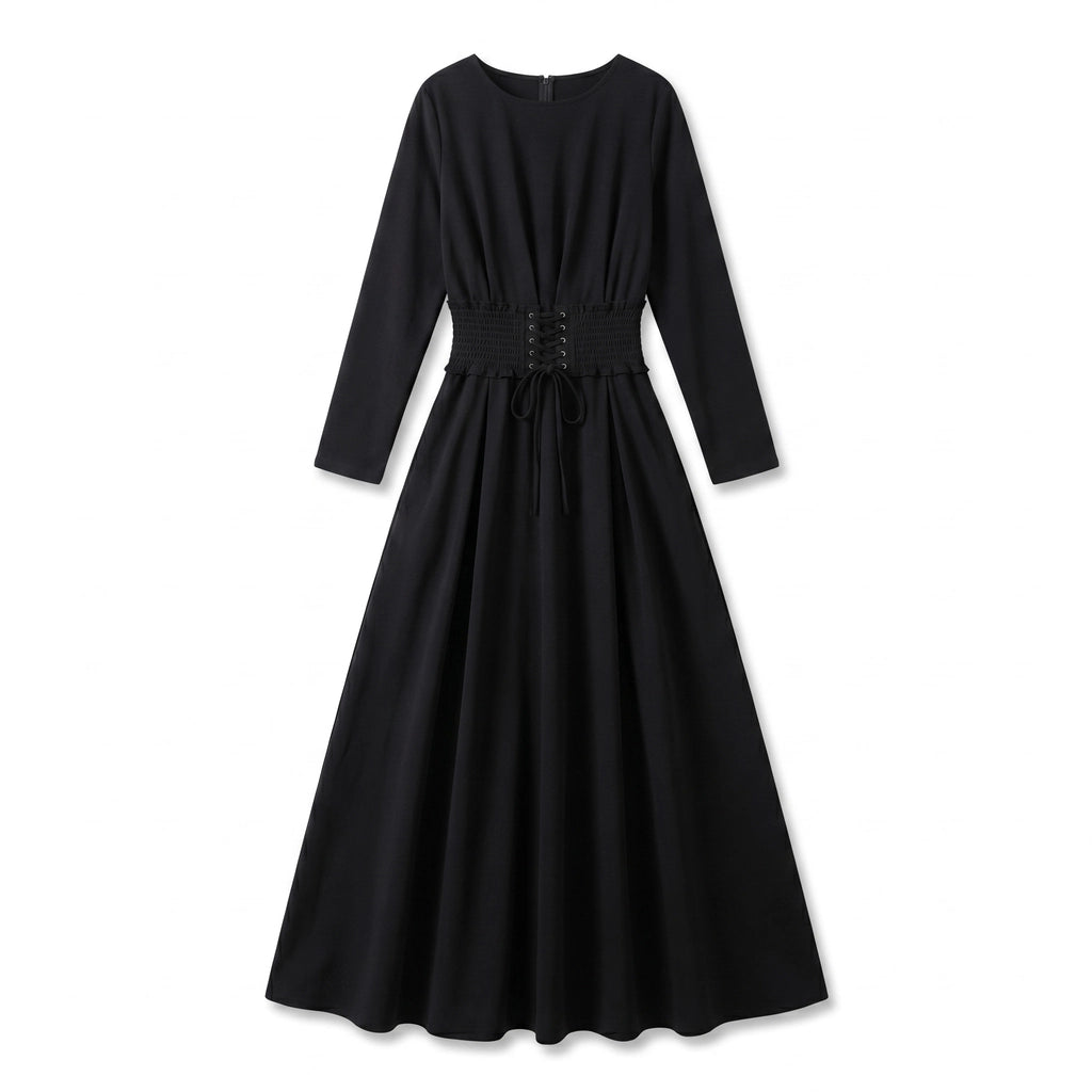 Amina Dress Set - Color:Black;Size:S