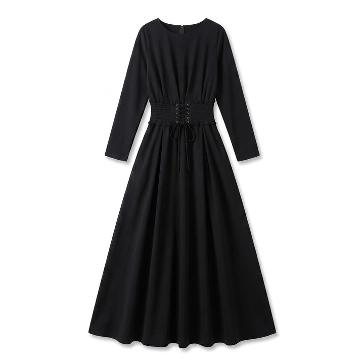 Amina Dress Set - Color:Black;Size:S