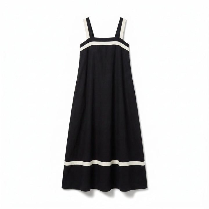 Ophelia Sleeveless Dress - Color:Black;Size:XS