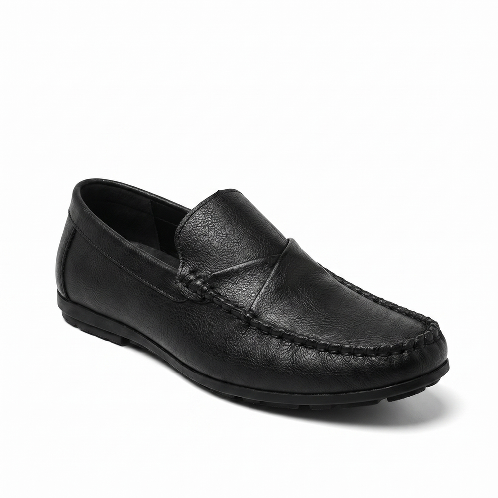 Black Julian Vance Slip-On Loafers 1