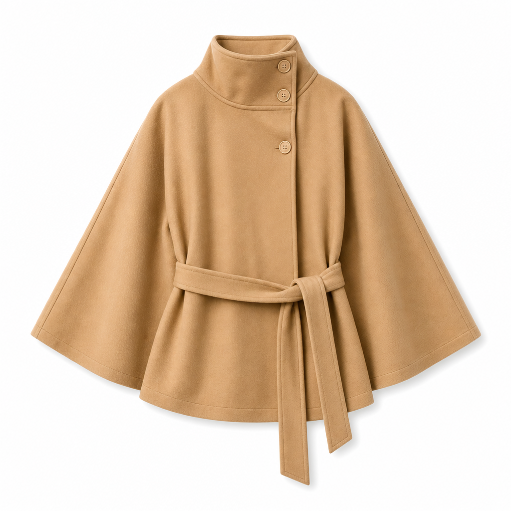 Bridgette High-Neck Coat