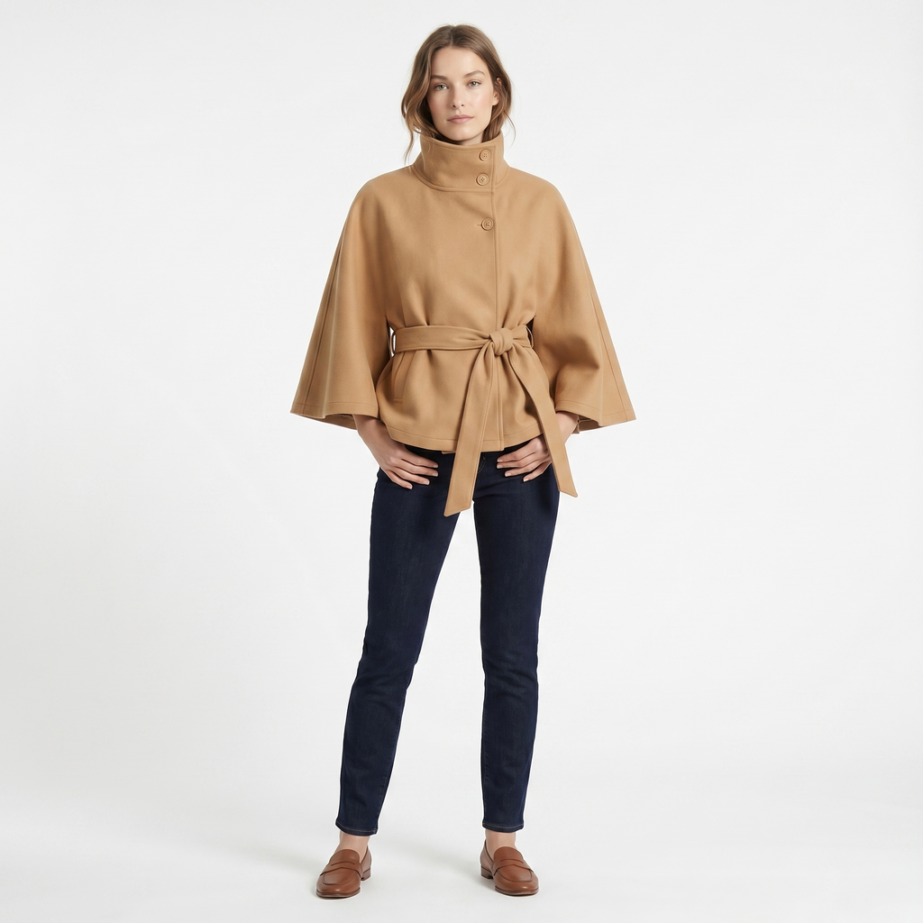 Bridgette High-Neck Coat