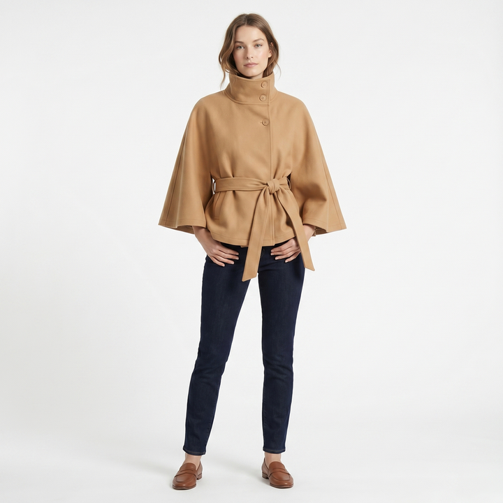 Bridgette High-Neck Coat