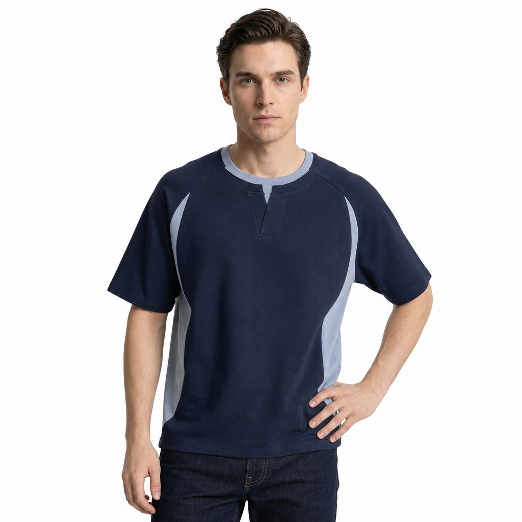 Cleveland Colorblock V-Neck T-Shirt