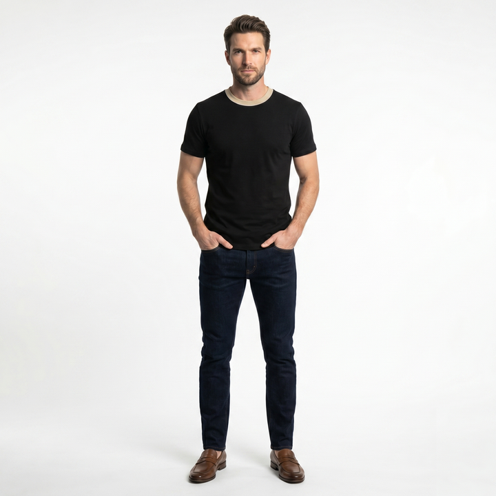 Alister Cotton Crewneck T-Shirt