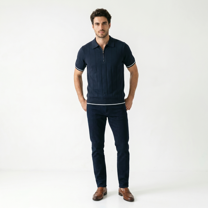 Castro Quarter-Zip Polo