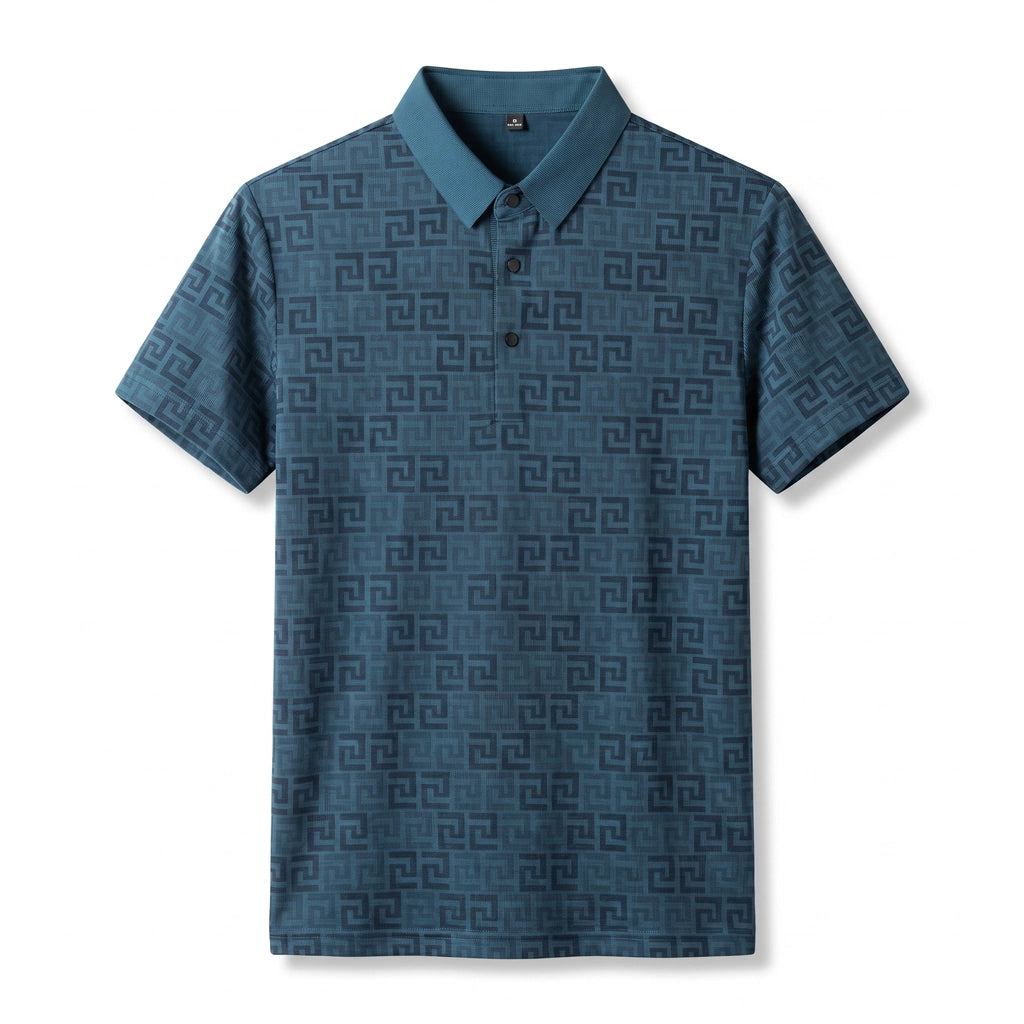 Benjamin Polo Shirt - Color:Blue;Size:S