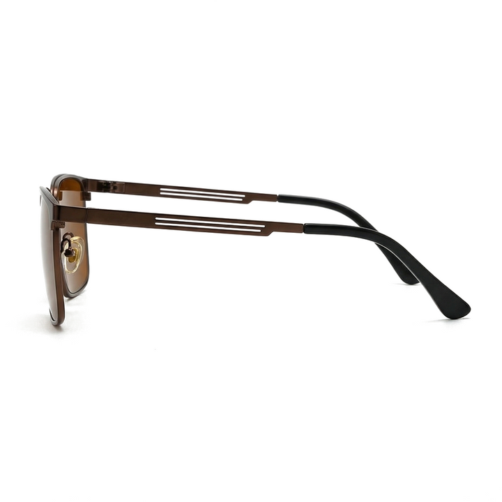 Bronze Frame Brown Lens Stanton Aviator Shades 3