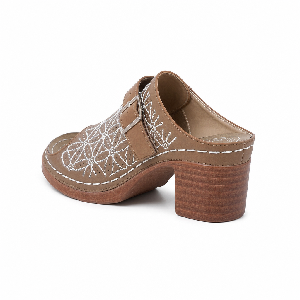 Carolina Buckle Heels