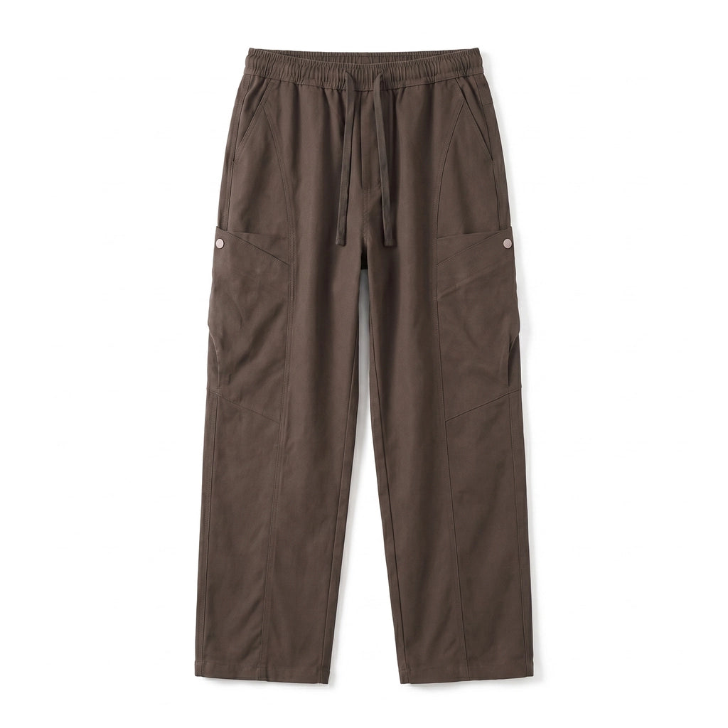 Adrian Cargo Trousers - Color:Brown;Size:S