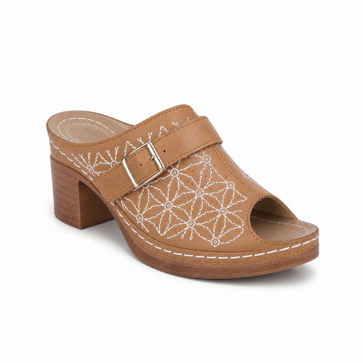Carolina Buckle Heels