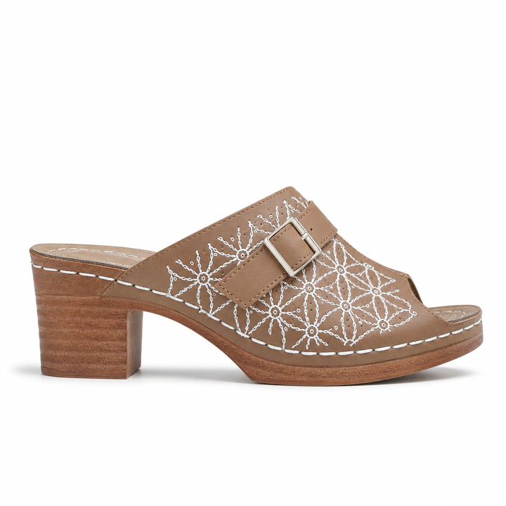 Carolina Buckle Heels