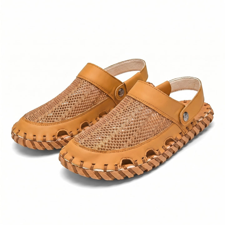 Caleb River Sandals - Color:Brown;Size:38