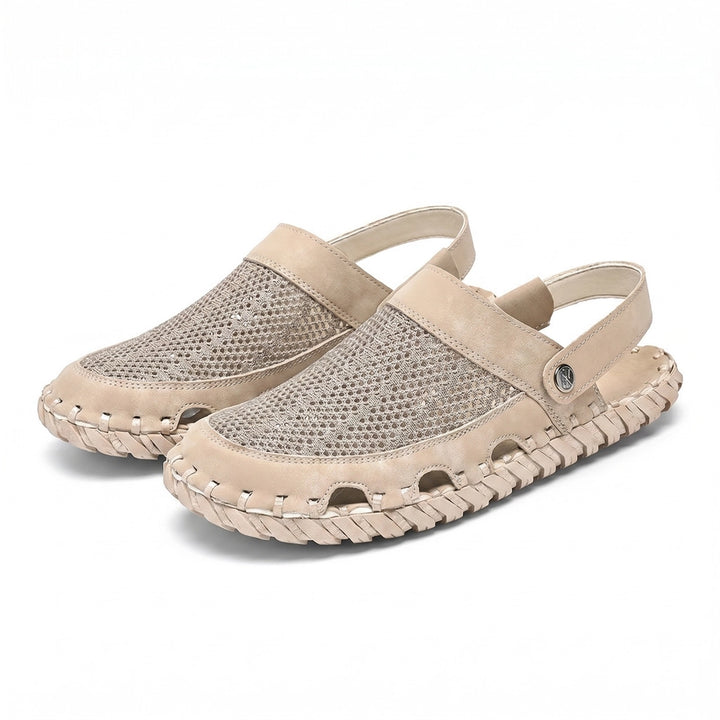 Caleb River Sandals - Color:Sand;Size:38