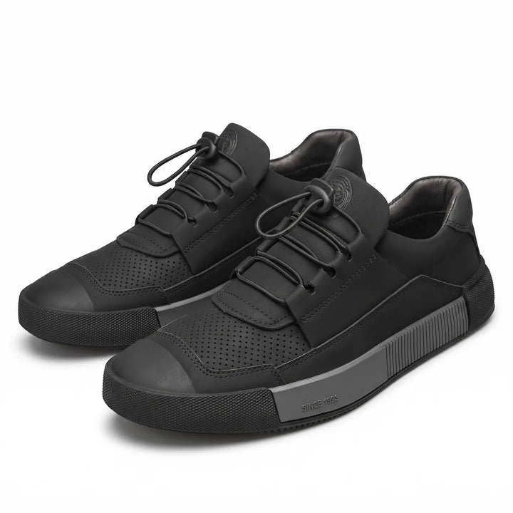 Camino Italian Sneakers - Color:Black;Size:40