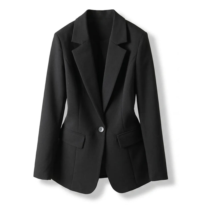 Women's Black Clarke Padded Slim Blazer