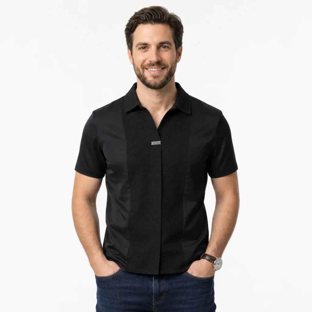 Men's Cartwright Panel Short Sleeve Shirt