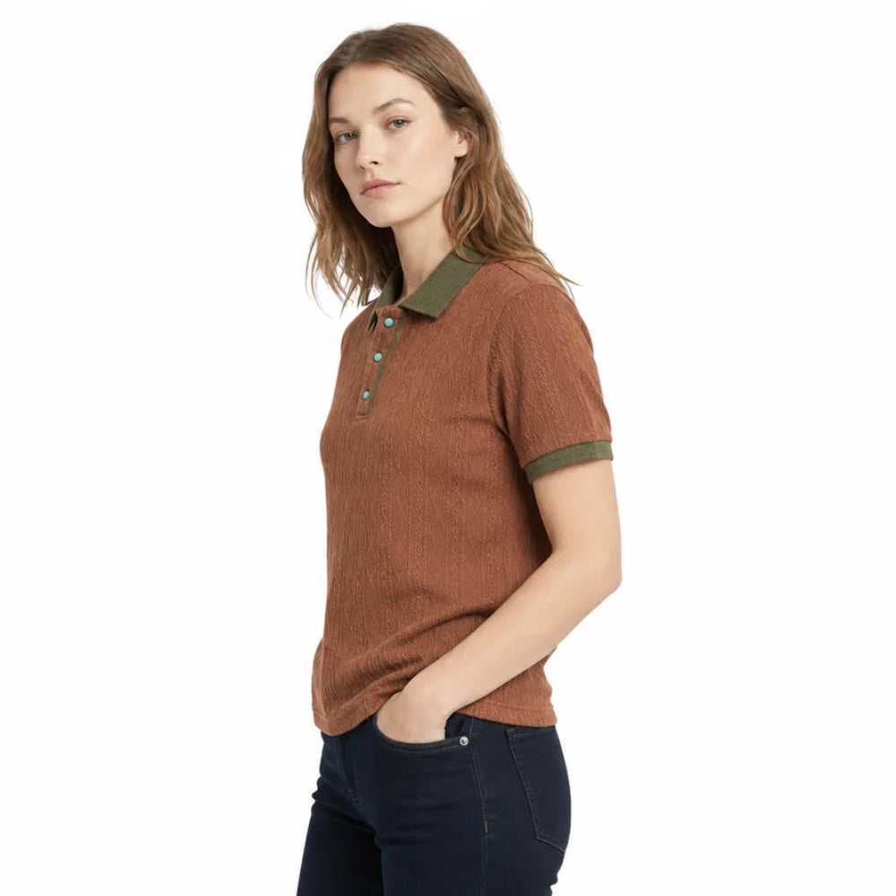 Men's Cecilia Jacquard Polo Shirt