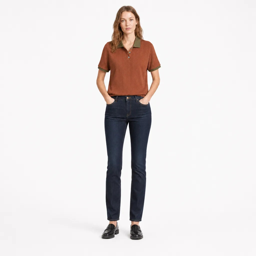Men's Cecilia Jacquard Polo Shirt