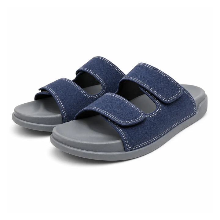 Chalmers Platform Slides - Color:Blue;Size:35-36