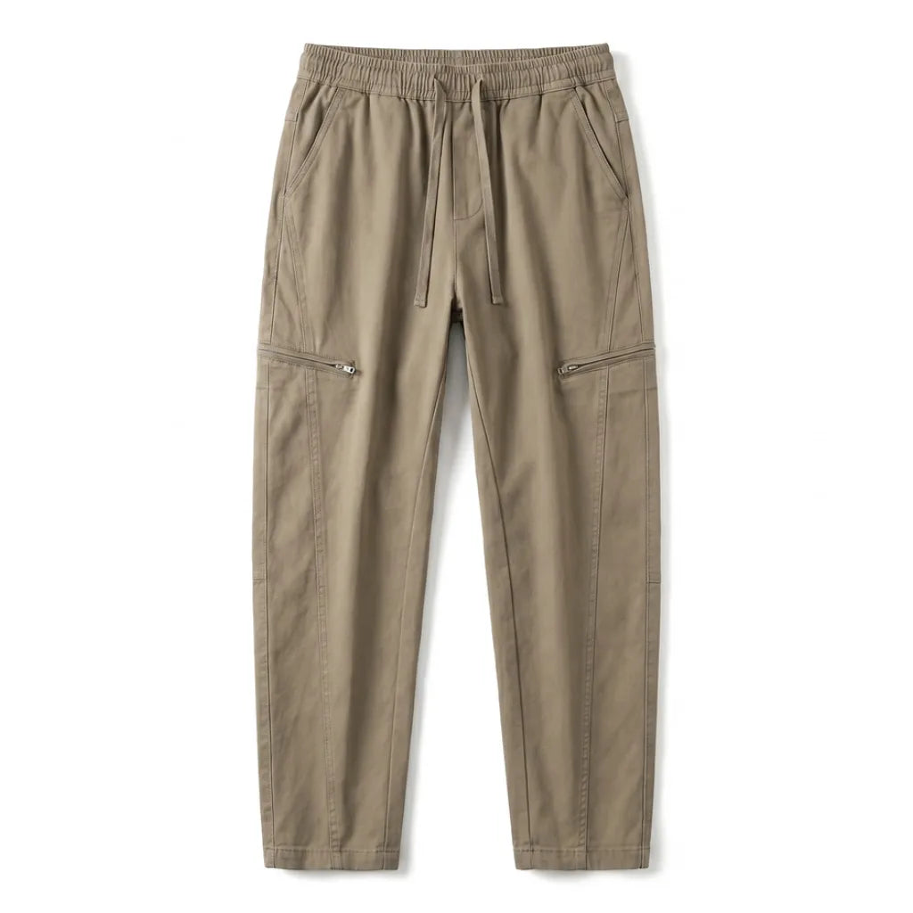 Charles Cargo Pants - Color:Khaki;Size:S