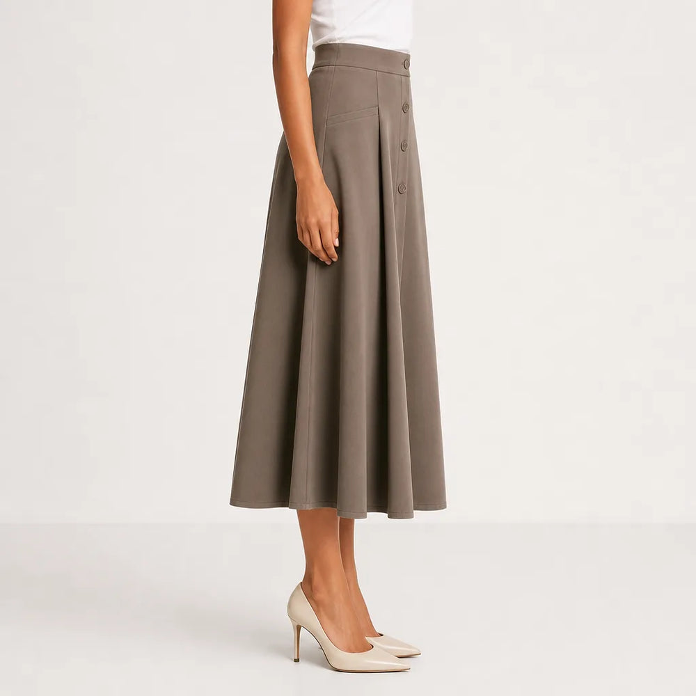 Women's Clifford Pleated A Line Skirt