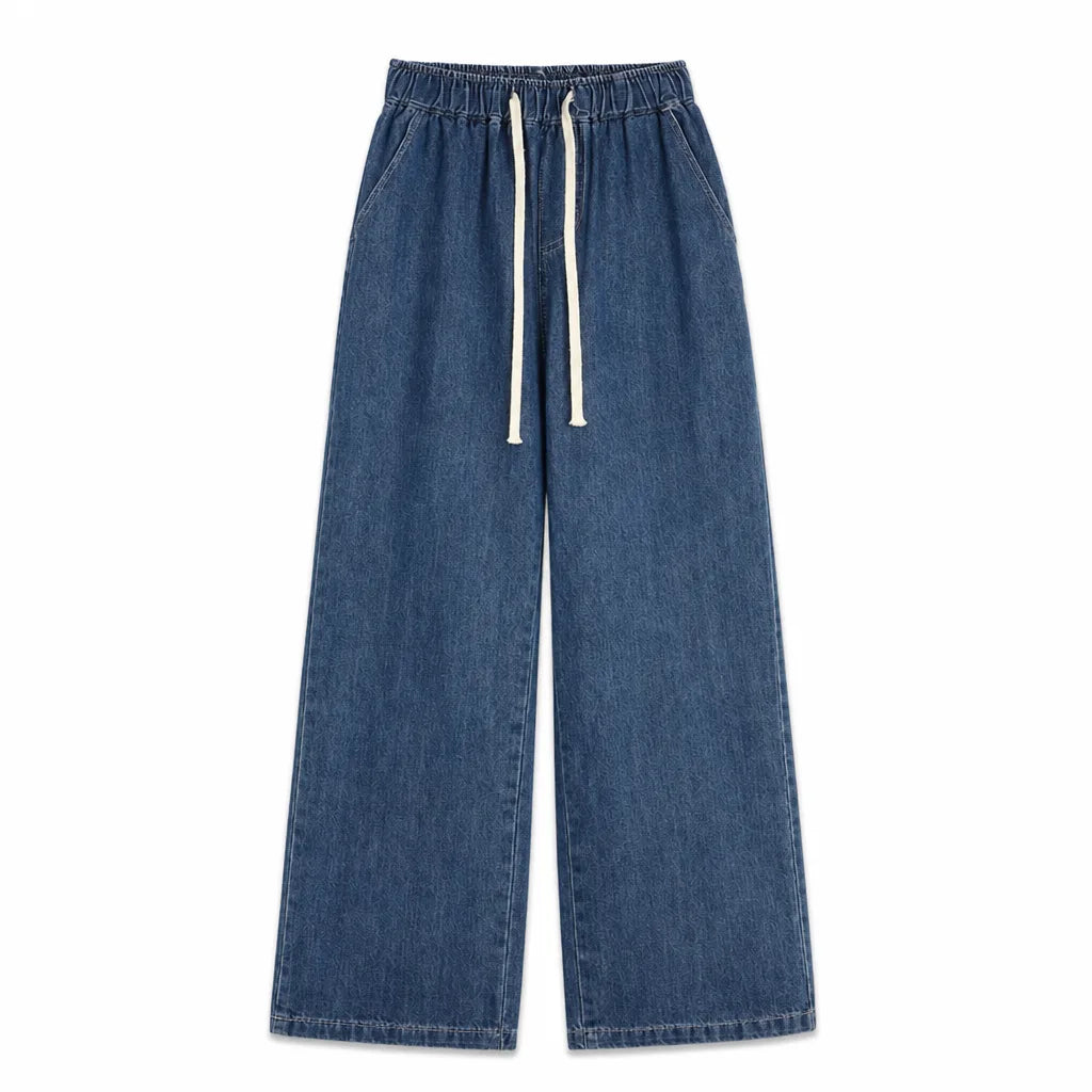 Chloe Straight Leg Jeans - Color:Blue;Size:S