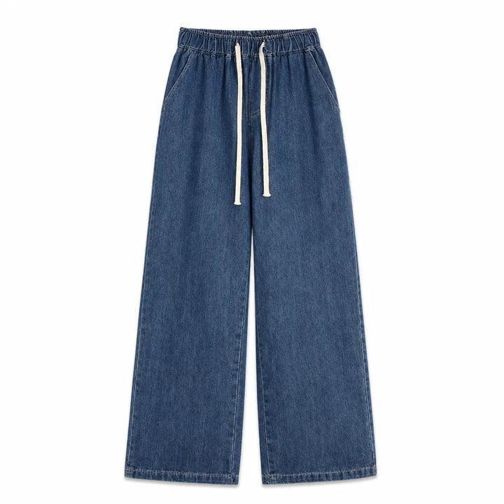 Chloe Straight Leg Jeans - Color:Blue;Size:S