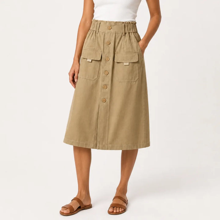 Women's Anson High-Waist Midi Skirt