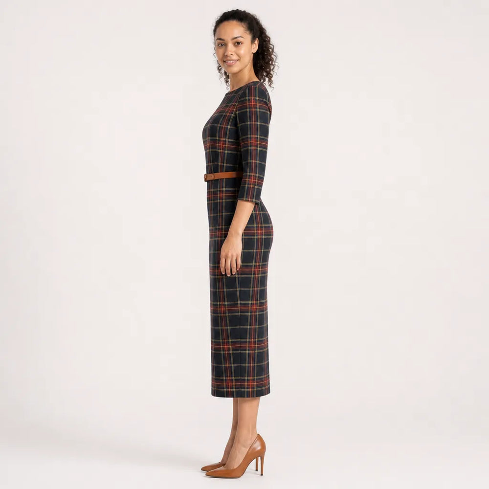 Women's Stirling Plaid Bodycon Dress