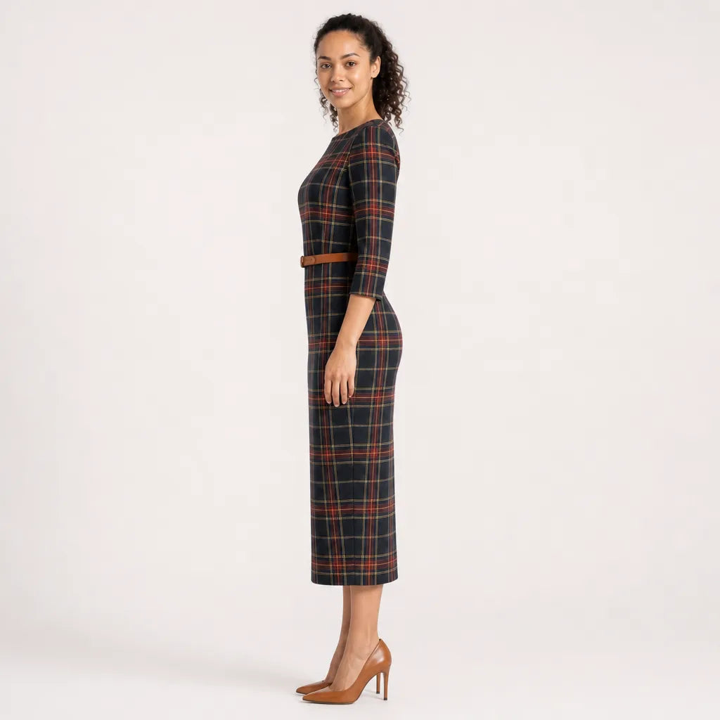 Women's Stirling Plaid Bodycon Dress