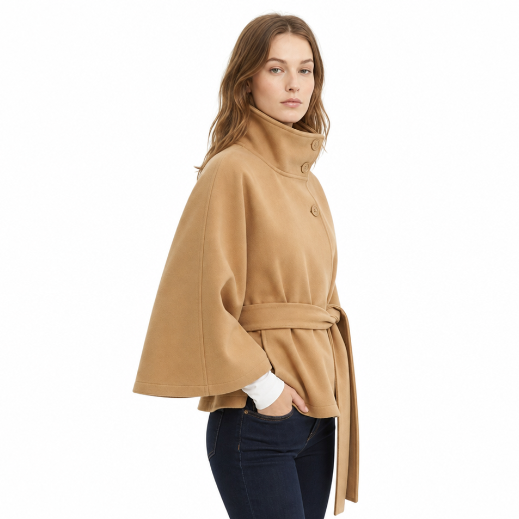 Bridgette High-Neck Coat