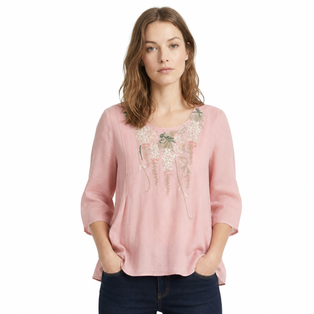 Lisa Embroidered Top