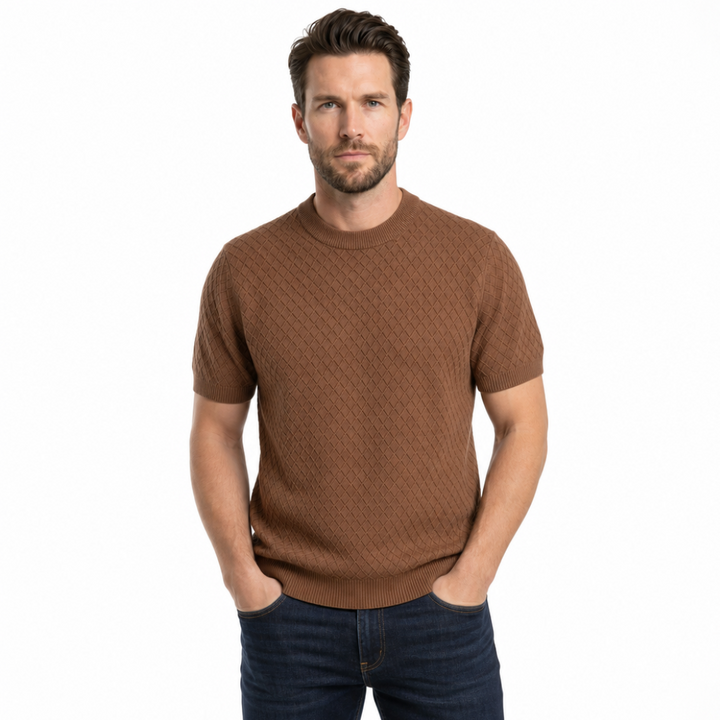 Mateo Mesh Knit Top