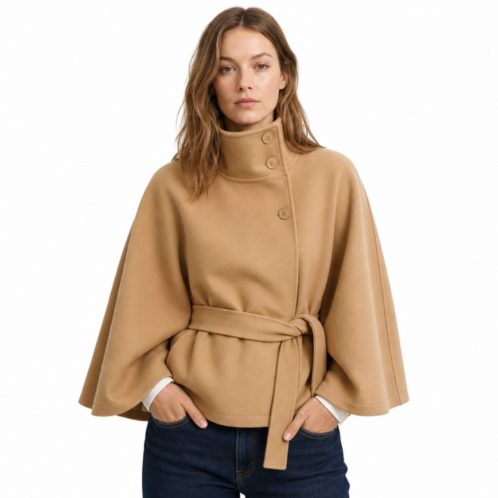 Bridgette High-Neck Coat