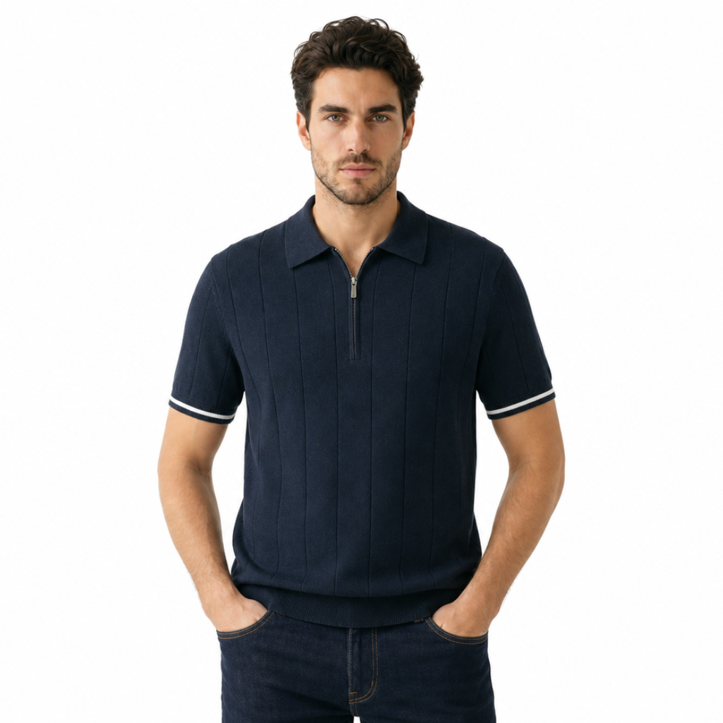 Castro Quarter-Zip Polo