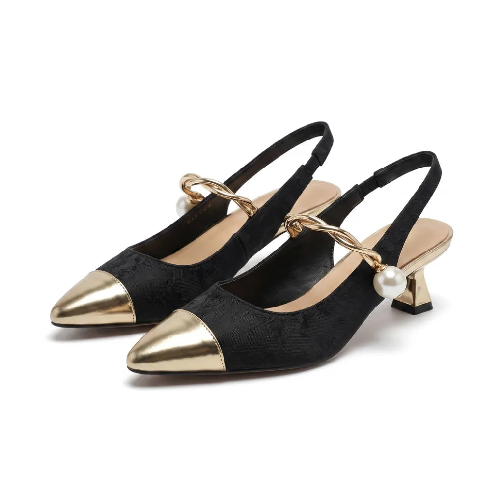 Cordelia Pumps - Color:Black;Size:35
