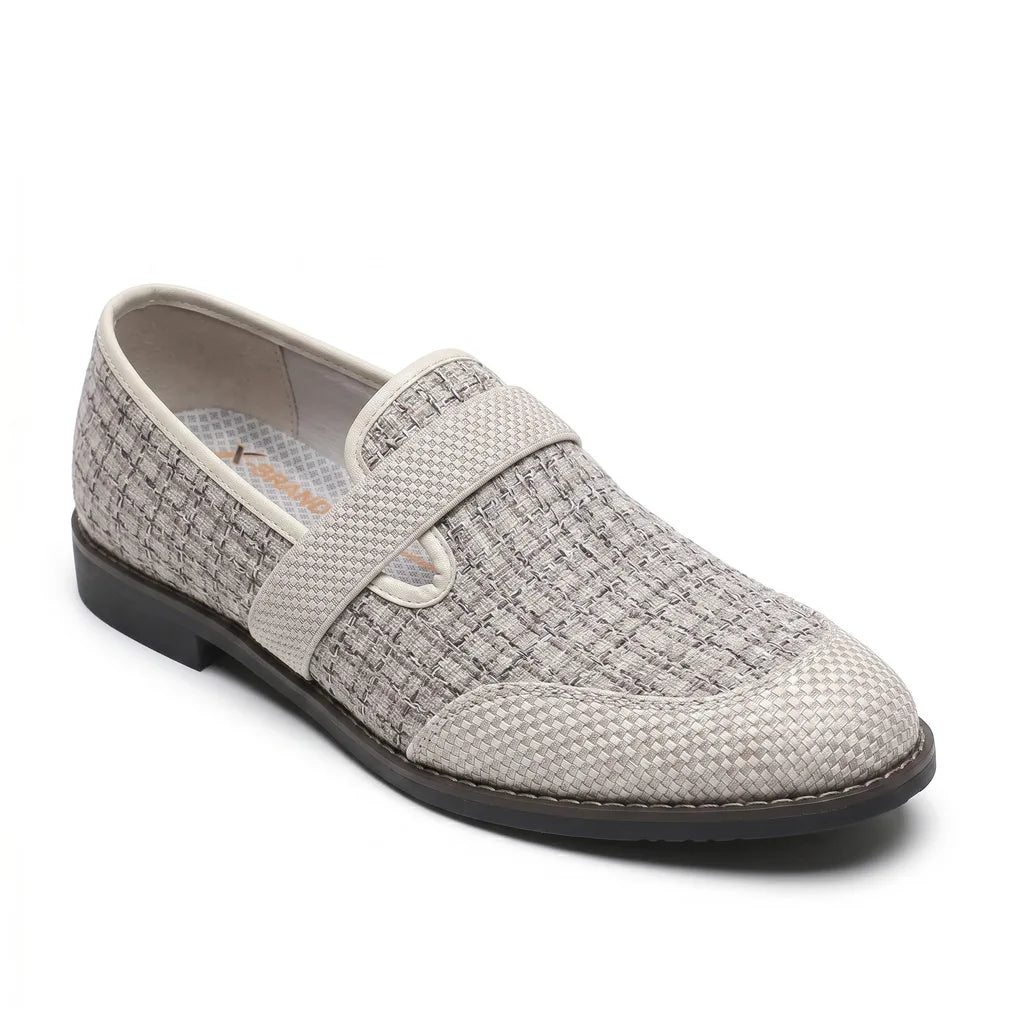 Women's Gray Corwin Canvas Slip-Ons
