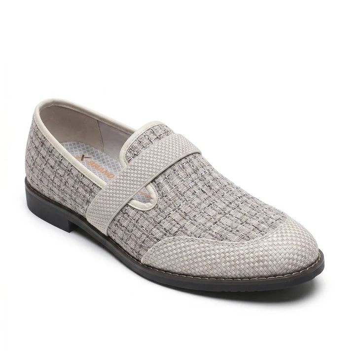 Women's Gray Corwin Canvas Slip-Ons